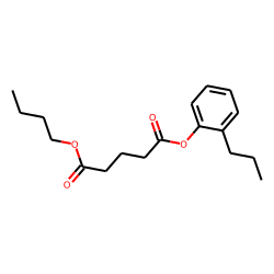 Glutaric acid, butyl 2-propylphenyl ester