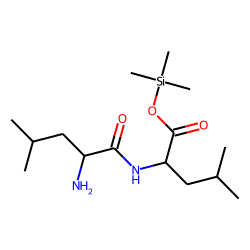 d-Leucyl-d-leucine, trimethylsilyl ester
