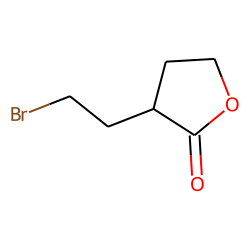 Alpha-(2-bromoethyl)-gamma-hydroxy butyric acid lactone