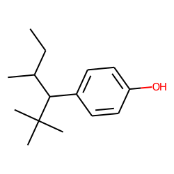 Phenol, 4-(2-methyl-1-(1,1-dimethylethyl)butyl), diastereomer # 1