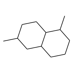 trans,cis,cis-Bicyclo[4.4.0]decane, 2,8-dimethyl