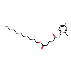 Glutaric acid, 2-methyl-4-chlorophenyl undecyl ester