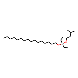 Silane, diethylhexadecyloxy(3-methylbutoxy)-