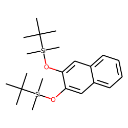 2,3-Dihydroxynaphthalene, bis(tert-butyldimethylsilyl) ether