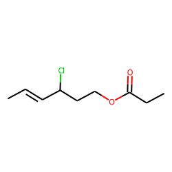 Propanoic acid, 3-chloro, 4-pentenyl ester