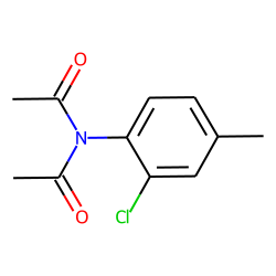 N-Acetyl-N-(2-chloro-4-methylphenyl)acetamide