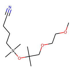 1-(2-Methoxyethoxy)-2-methyl-2-propanol, (3-cyanopropyl)dimethylsilyl ether