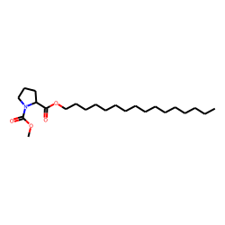 d-Proline, N-methoxycarbonyl-, hexadecyl ester