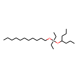 Silane, diethyl(4-heptyloxy)undecyloxy-