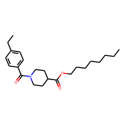 Isonipecotic acid, N-(4-ethylbenzoyl)-, octyl ester