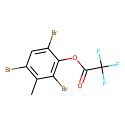 2,4,6-tribromo-3-methylphenyl trifluoroacetate