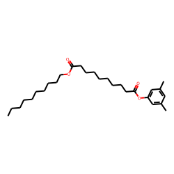 Sebacic acid, decyl 3,5-dimethylphenyl ester