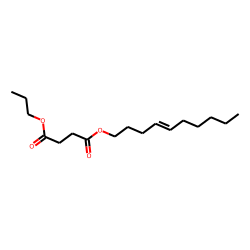 Succinic acid, dec-4-enyl propyl ester