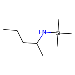 2-Aminopentane, mono-TMS