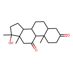 Androstane-3,11-dione, (5beta), 17beta-hydroxy-17alpha-methyl-