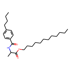 D-Alanine, N-(4-butylbenzoyl)-, dodecyl ester