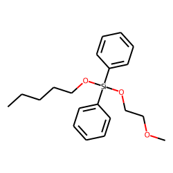 Silane, diphenyl(2-methoxyethoxy)pentyloxy-