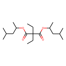 Diethylmalonic acid, di(4-methylpent-2-yl) ester