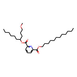 2,6-Pyridinedicarboxylic acid, dodecyl 1-methoxydec-4-yl ester