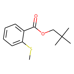 Benzoic acid, 2-(methylthio)-, neopentyl ester