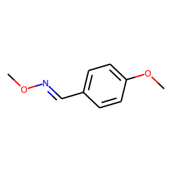 Benzaldehyde, 4-methoxy-, O-methyloxime