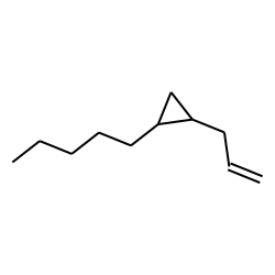 1-(2-propenyl)-trans-2-pentyl-cyclopropane