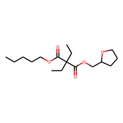 Diethylmalonic acid, pentyl tetrahydrofurfuryl ester