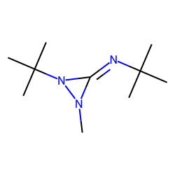 trans-1-Methyl-2-tert-butyl-3-(tert-butylimino)diaziridine