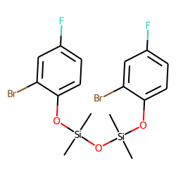 Silane, dimethyl(dimethyl(2-bromo-4fluorophenoxy)silyloxy)(2-bromo-4-fluorophenoxy)-