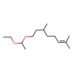 Ethanal, ethyl citronellyl acetal