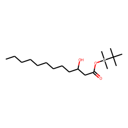 3-Hydroxylauric acid, mono-TBDMS