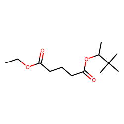 Glutaric acid, 3,3-dimethylbut-2-yl ethyl ester