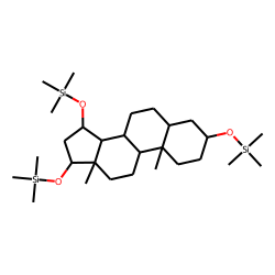 5«alpha»-Androstane-3«beta»,15«alpha»,17«beta»-triol, TMS