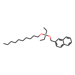 Silane, diethyldecyloxy(2-naphthylmethoxy)-