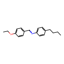 p-Ethoxybenzylidene p-butylaniline