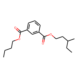 Isophthalic acid, butyl 3-methylpentyl ester
