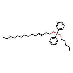 Silane, diphenylpentyloxy(tetradec-3-en-1-yloxy)-