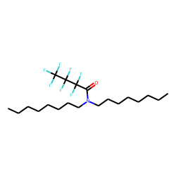 Heptafluorobutanamide, N,N-dioctyl-