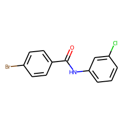 Benzamide, N-(3-chlorophenyl)-4-bromo-