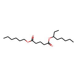 Glutaric acid, hexyl 3-octyl ester