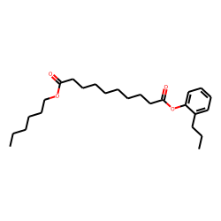 Sebacic acid, hexyl 3-propylphenyl ester