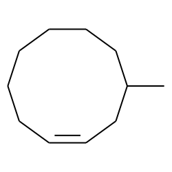 cis-Cyclodecene, 4-methyl