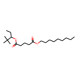 Glutaric acid, 2,2-dimethylpent-3-yl nonyl ester