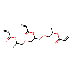 dipropoxylated glycerol triacrylate (Acrylic acid 2-[2-acryloyloxy-3-(2-acryloyloxy-propoxy)-propoxy]-1-methyl-ethyl ester)