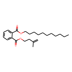 Phthalic acid, 3-methylbut-3-enyl undecyl ester