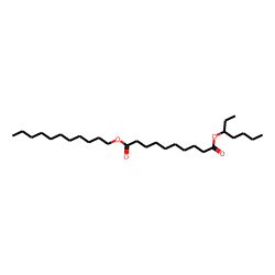 Sebacic acid, 3-heptyl undecyl ester