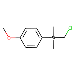 Silane, chloromethyl, dimethyl, 4-methoxyphenyl
