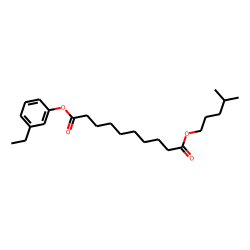 Sebacic acid, 3-ethylphenyl isohexyl ester
