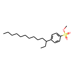 Benzenesulphonic acid, 4-(3-tridecyl)-, methyl ester