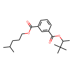 Isophthalic acid, 3,3-dimethylbut-2-yl isohexyl ester